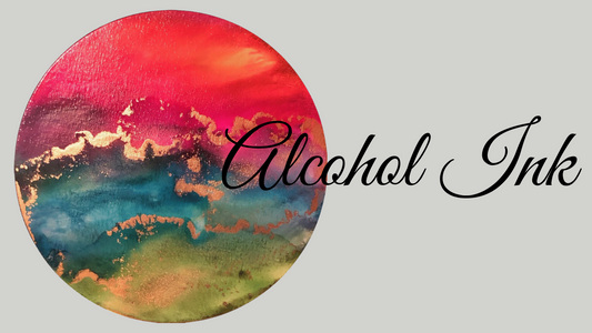 photo of alcohol ink painting