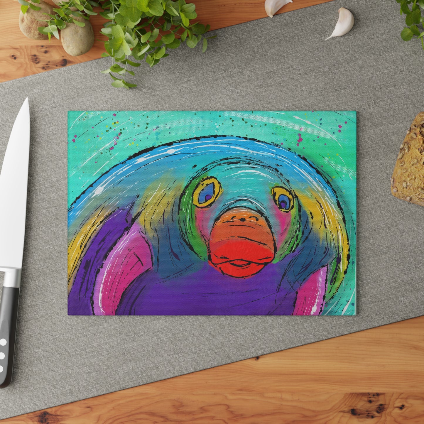 Manatee Cutting Board
