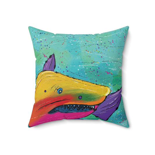 Shark Square Pillow