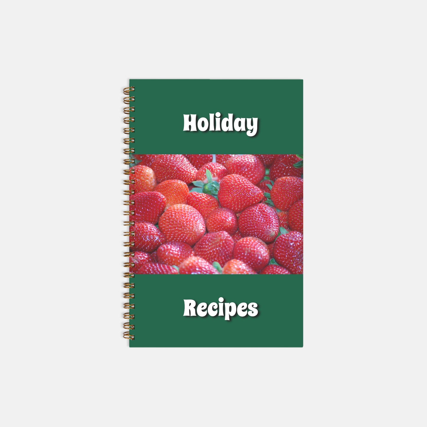 Recipe Softcover Spiral Book 5.5 x 8.5 - Customized