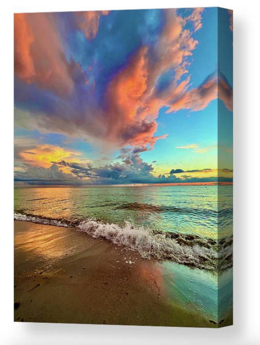 Rainbow Beach - Canvas Print