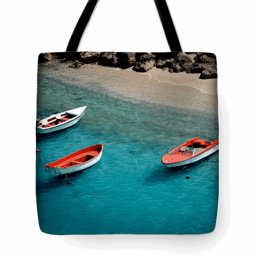 Boats of Bonaire - Tote Bag