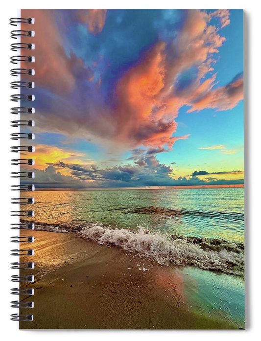 Rainbow Beach - Spiral Notebook