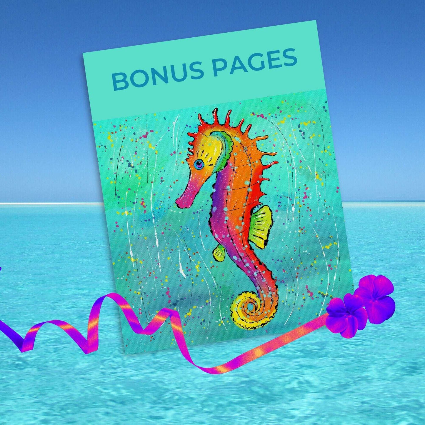 Ocean Theme Planner | 50+ Printable pages | Original Artwork Created By Gayle
