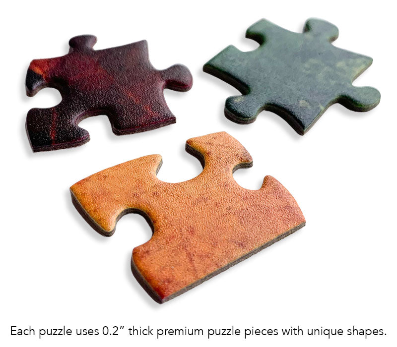 Early Morning Trees - Puzzle