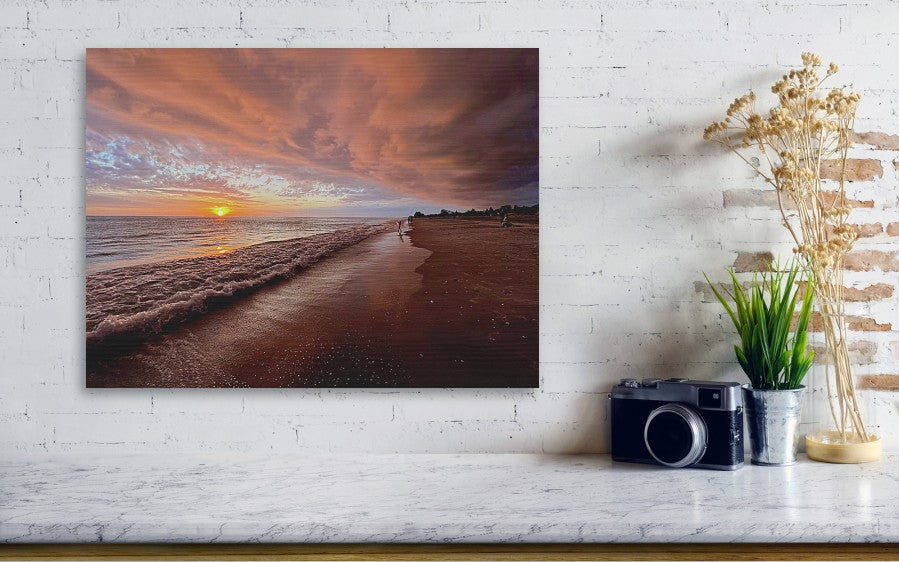Storm Cloud Love - Wood Print