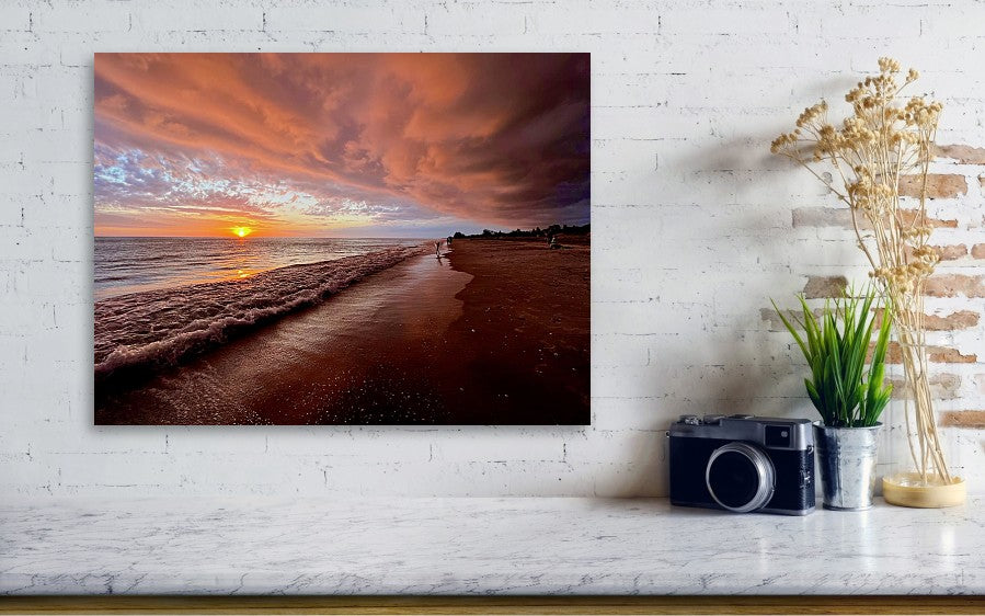 Storm Cloud Love - Metal Print