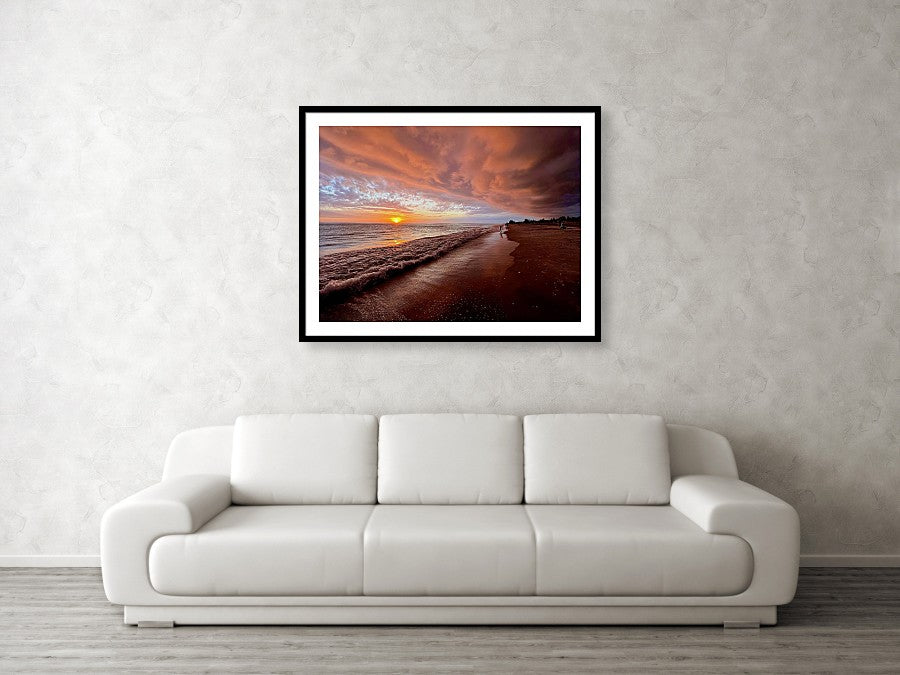 Storm Cloud Love - Framed Print
