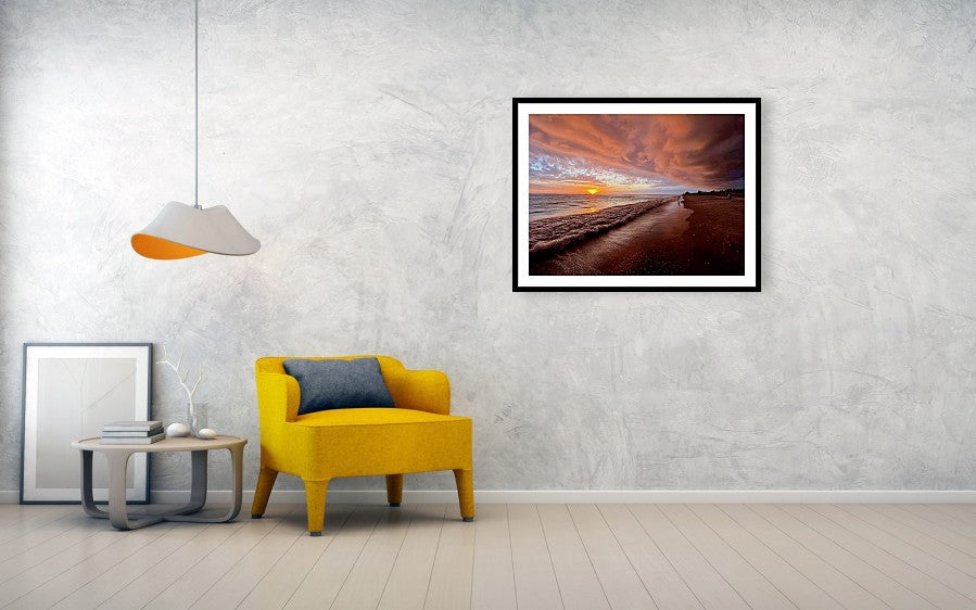 Storm Cloud Love - Framed Print