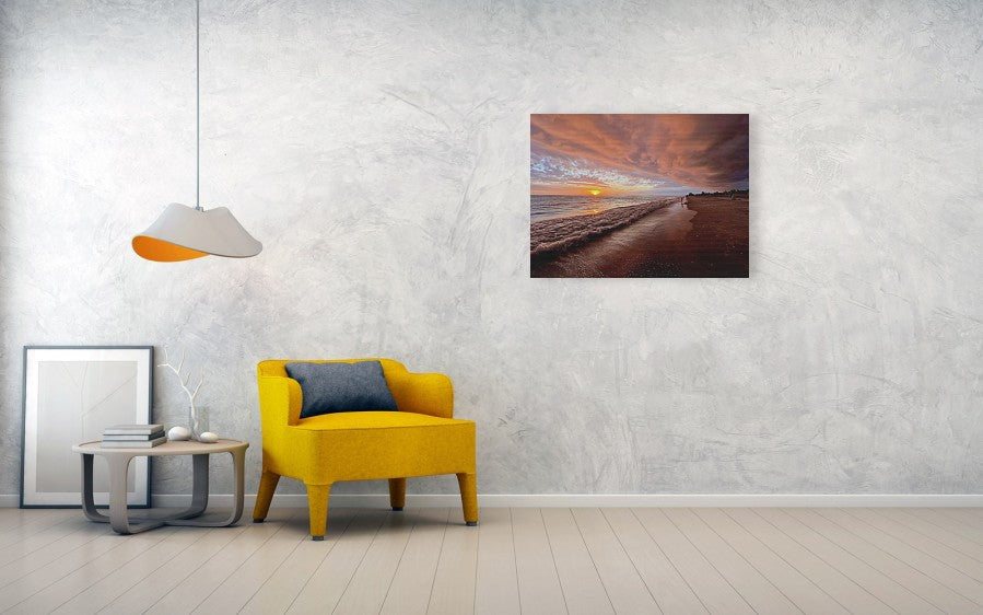 Storm Cloud Love - Wood Print