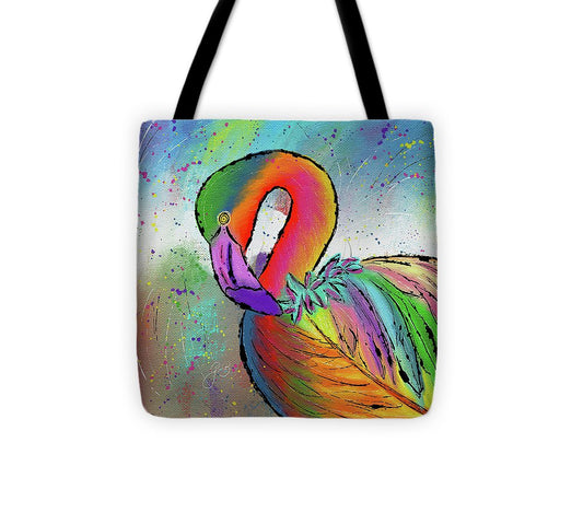 Flamingo Celebration - Tote Bag