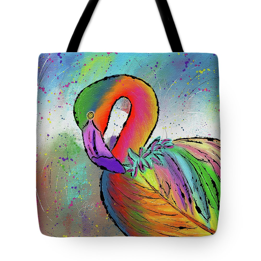 Flamingo Celebration - Tote Bag