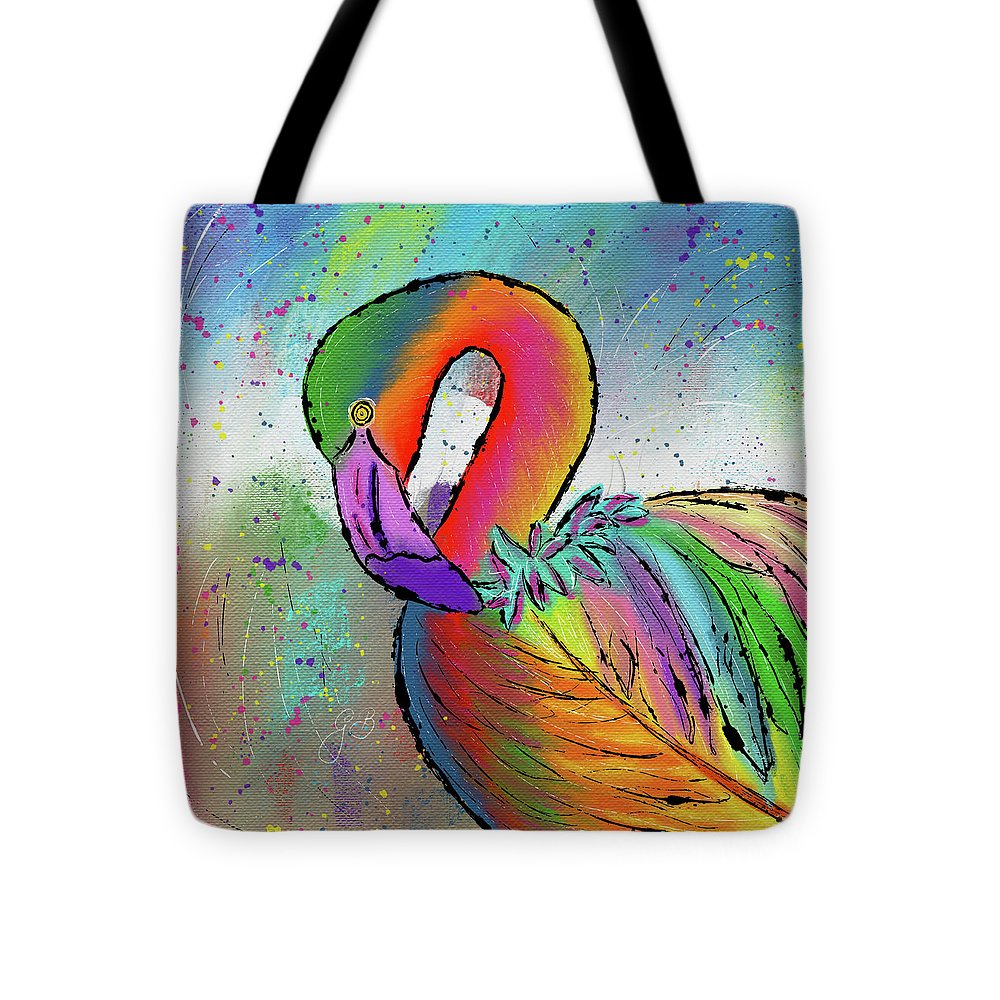 Flamingo Celebration - Tote Bag