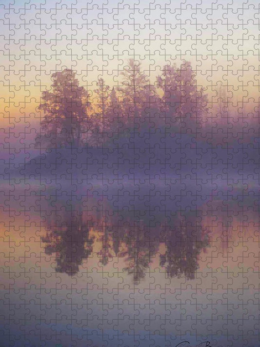 Early Morning Trees - Puzzle
