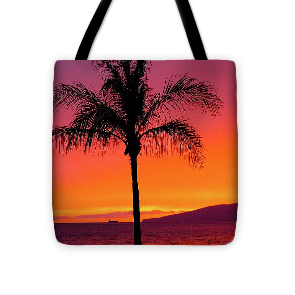 Hot Pink Palm - Tote Bag