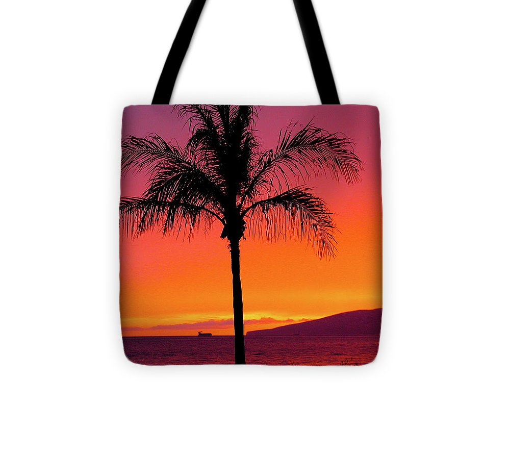 Hot Pink Palm - Tote Bag