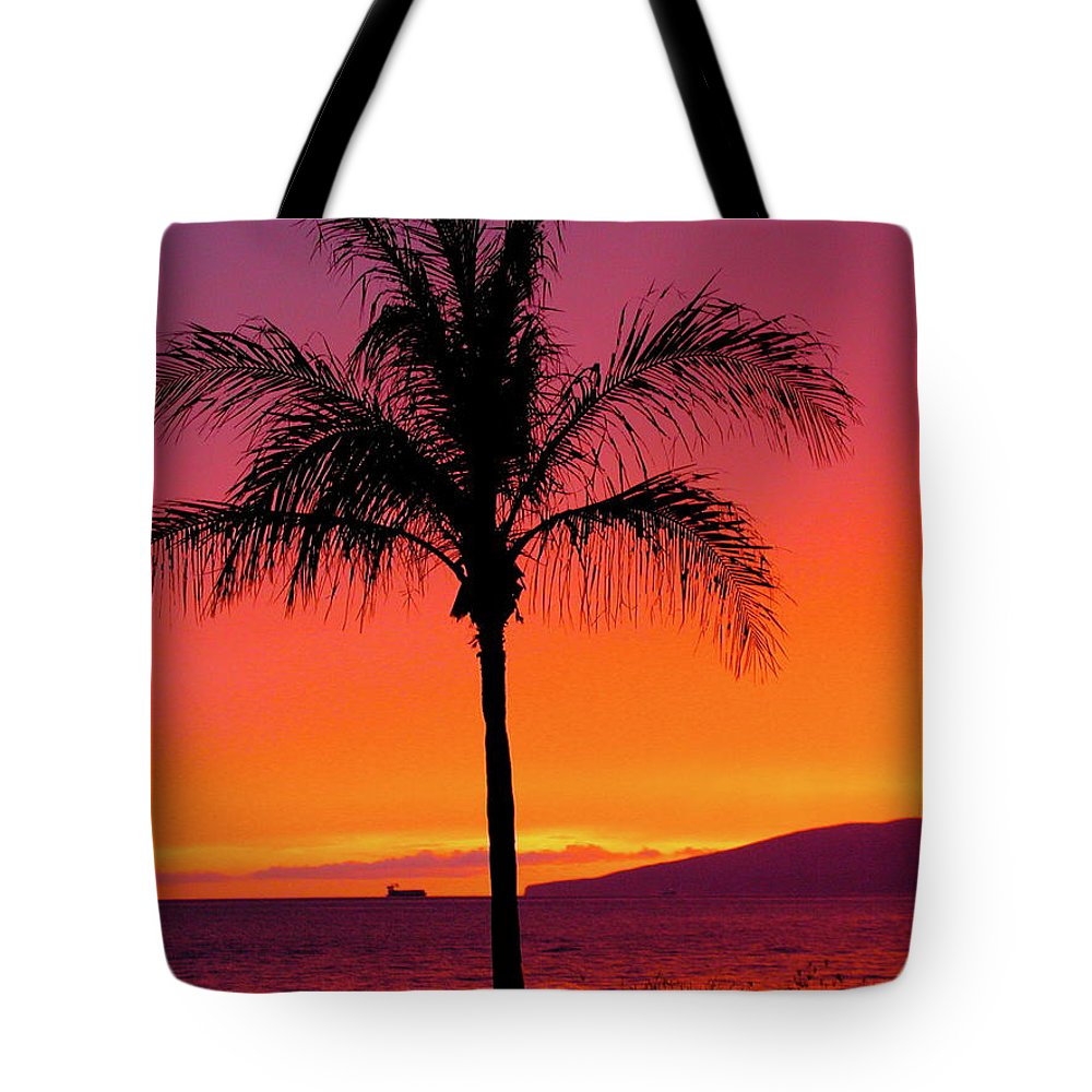 Hot Pink Palm - Tote Bag