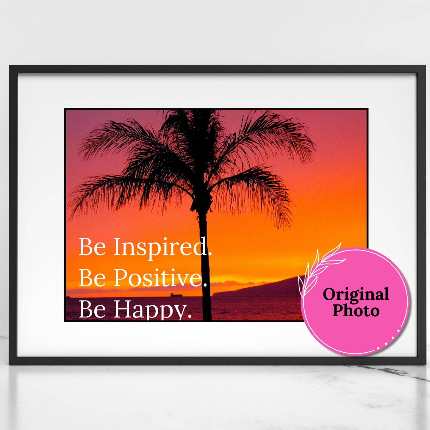 Inspiration Quote Palm Photo | Created By Gayle
