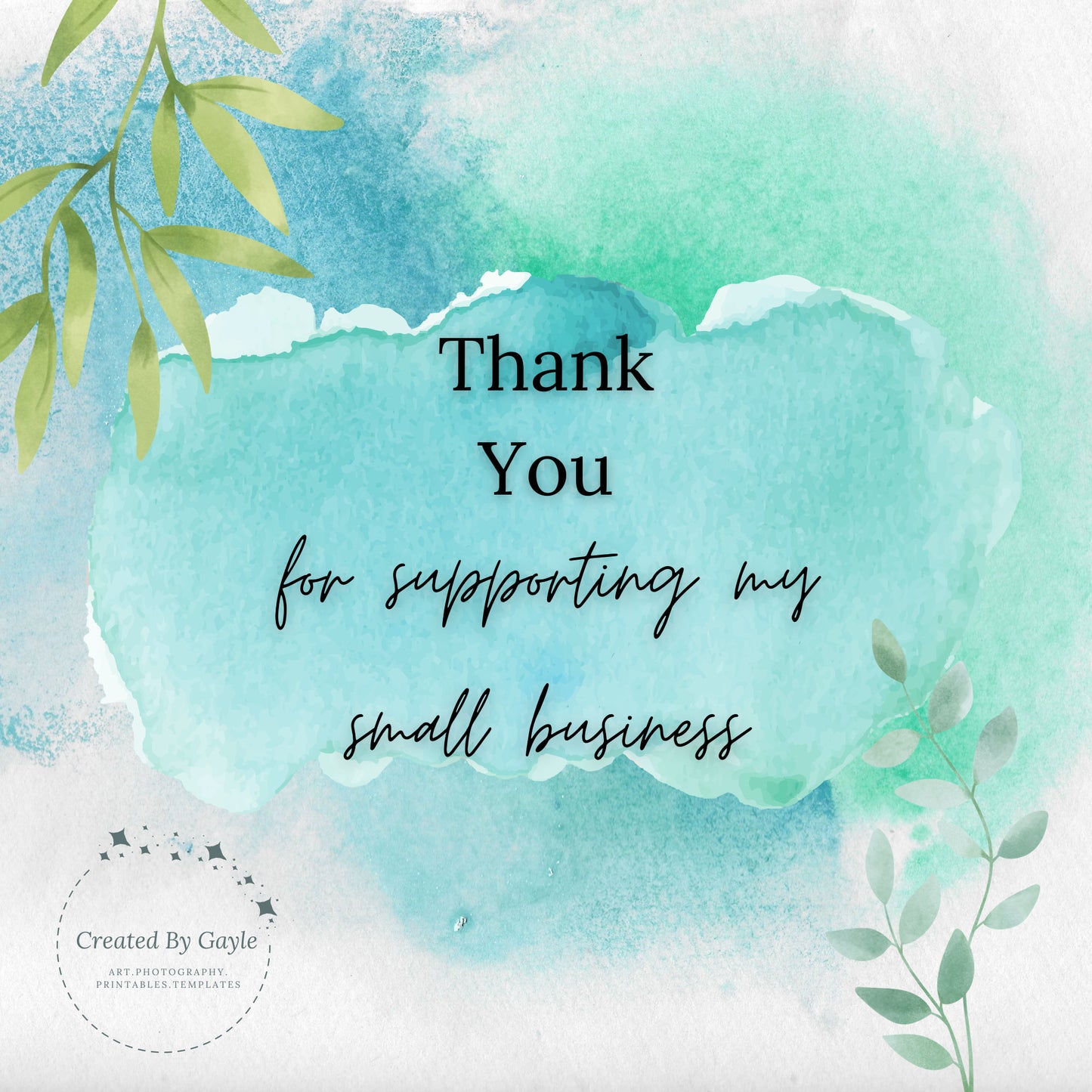 Inspiration Quote Palm Photo | Created By Gayle