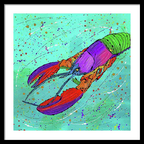 Lobster Celebration - Framed Print