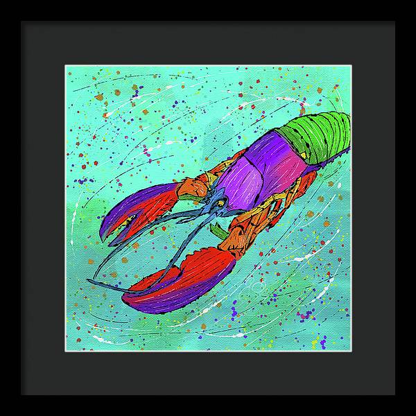 Lobster Celebration - Framed Print