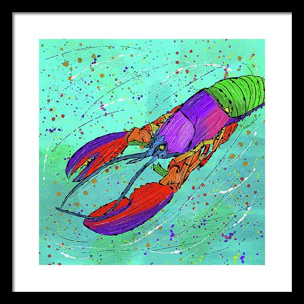 Lobster Celebration - Framed Print