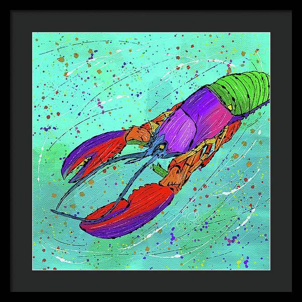 Lobster Celebration - Framed Print