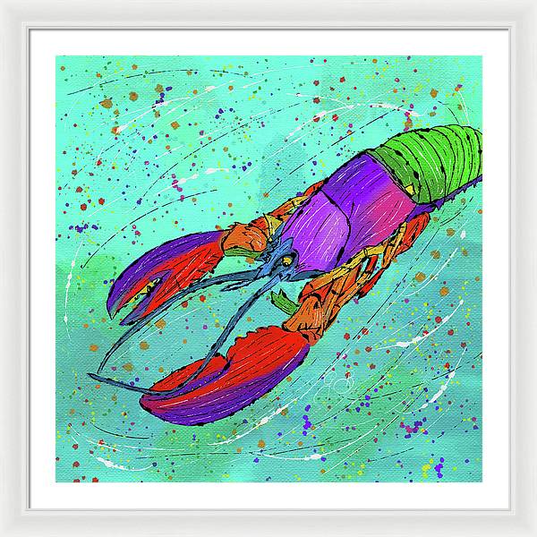 Lobster Celebration - Framed Print