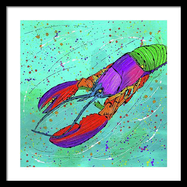 Lobster Celebration - Framed Print