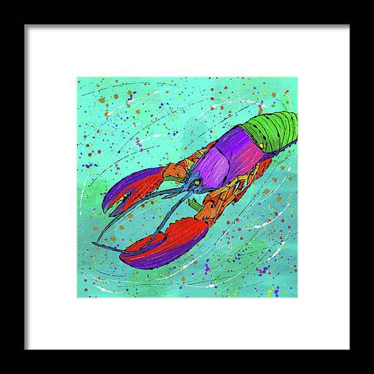 Lobster Celebration - Framed Print