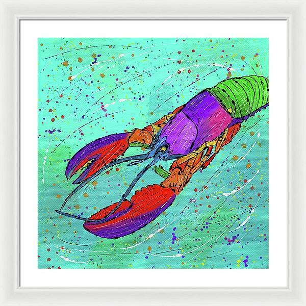 Lobster Celebration - Framed Print