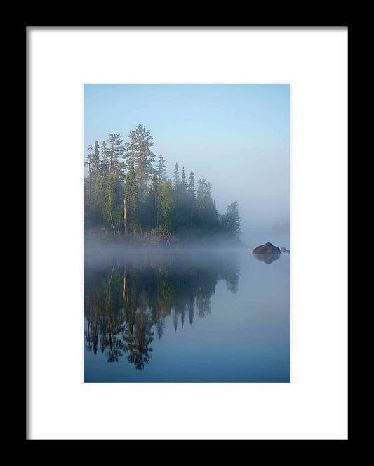 Morning in the Boundary Waters - Framed Print