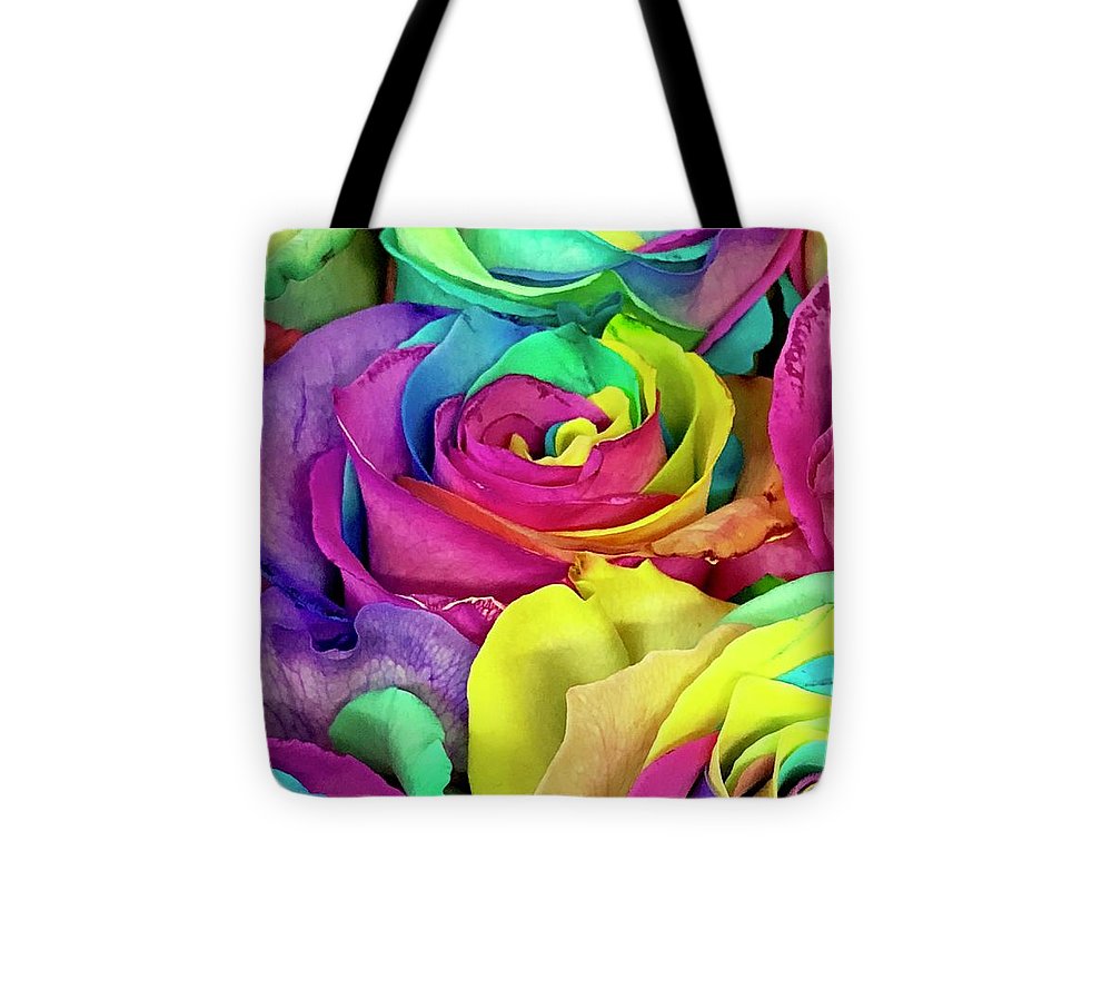 Rainbow Roses - Tote Bag