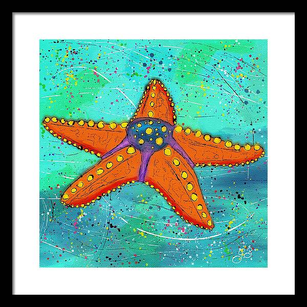 Sea Star Celebration - Framed Print