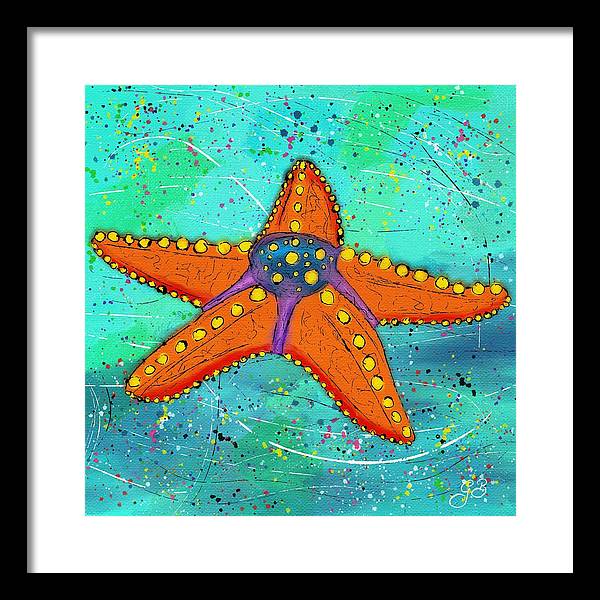 Sea Star Celebration - Framed Print