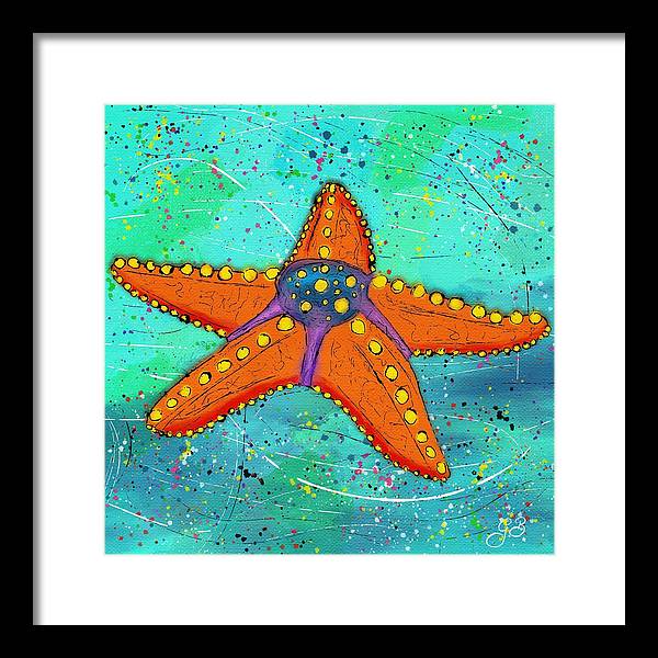 Sea Star Celebration - Framed Print