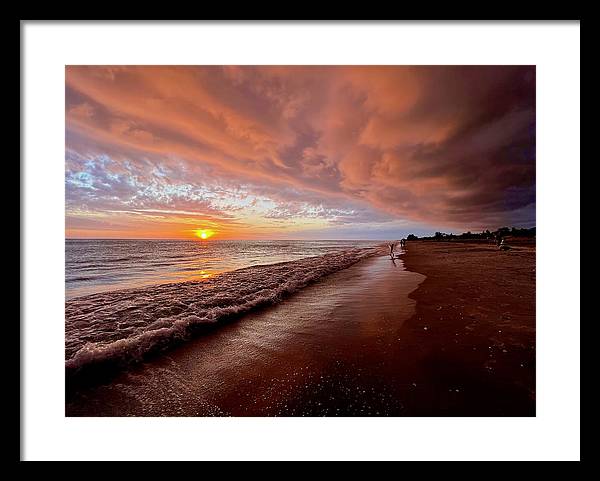 Storm Cloud Love - Framed Print