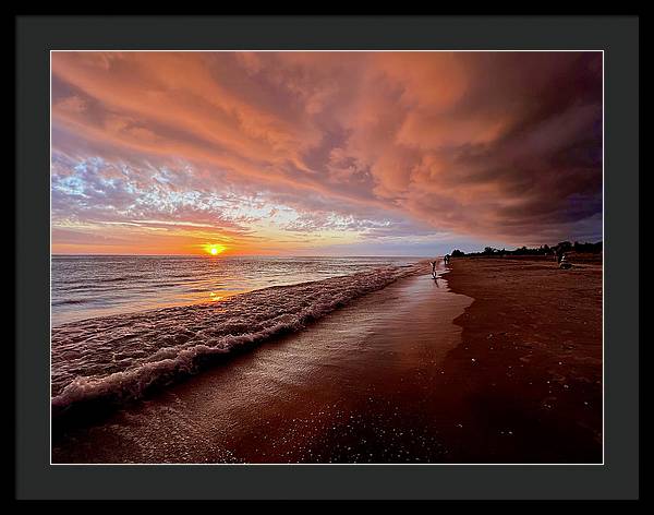 Storm Cloud Love - Framed Print