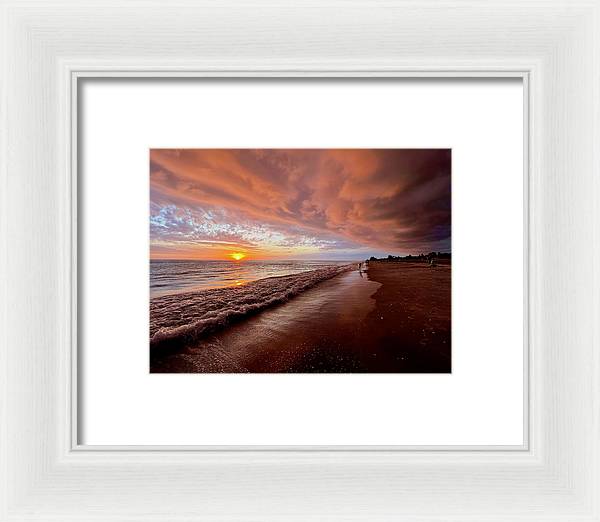 Storm Cloud Love - Framed Print