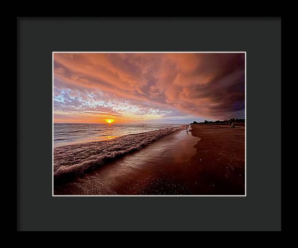 Storm Cloud Love - Framed Print