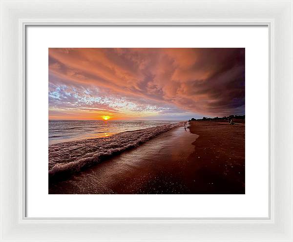 Storm Cloud Love - Framed Print