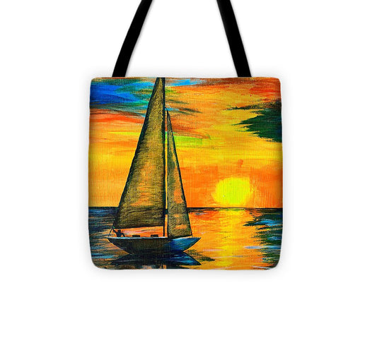 Sunset Sail - Tote Bag