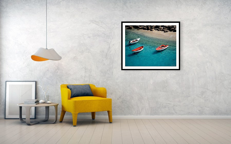 Boats of Bonaire - Framed Print