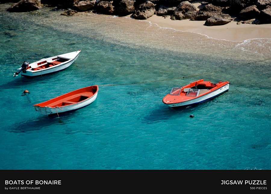 Boats of Bonaire - Puzzle