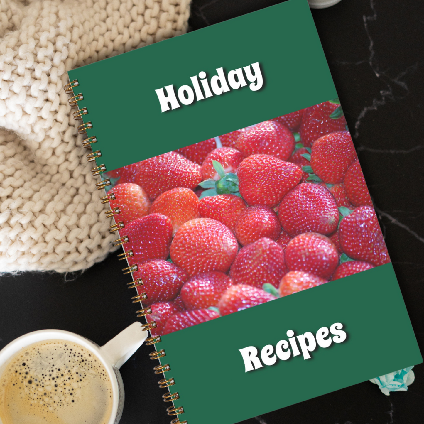 Recipe Softcover Spiral Book 5.5 x 8.5 - Customized