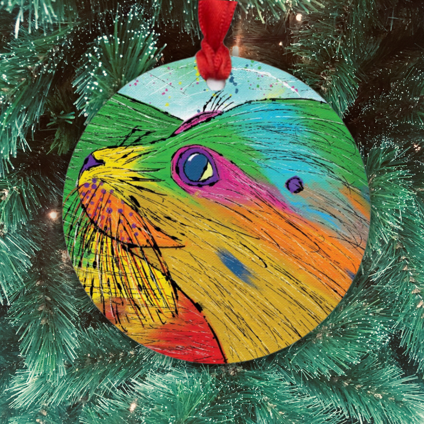 Seal Ornament - One-Sided (Round)