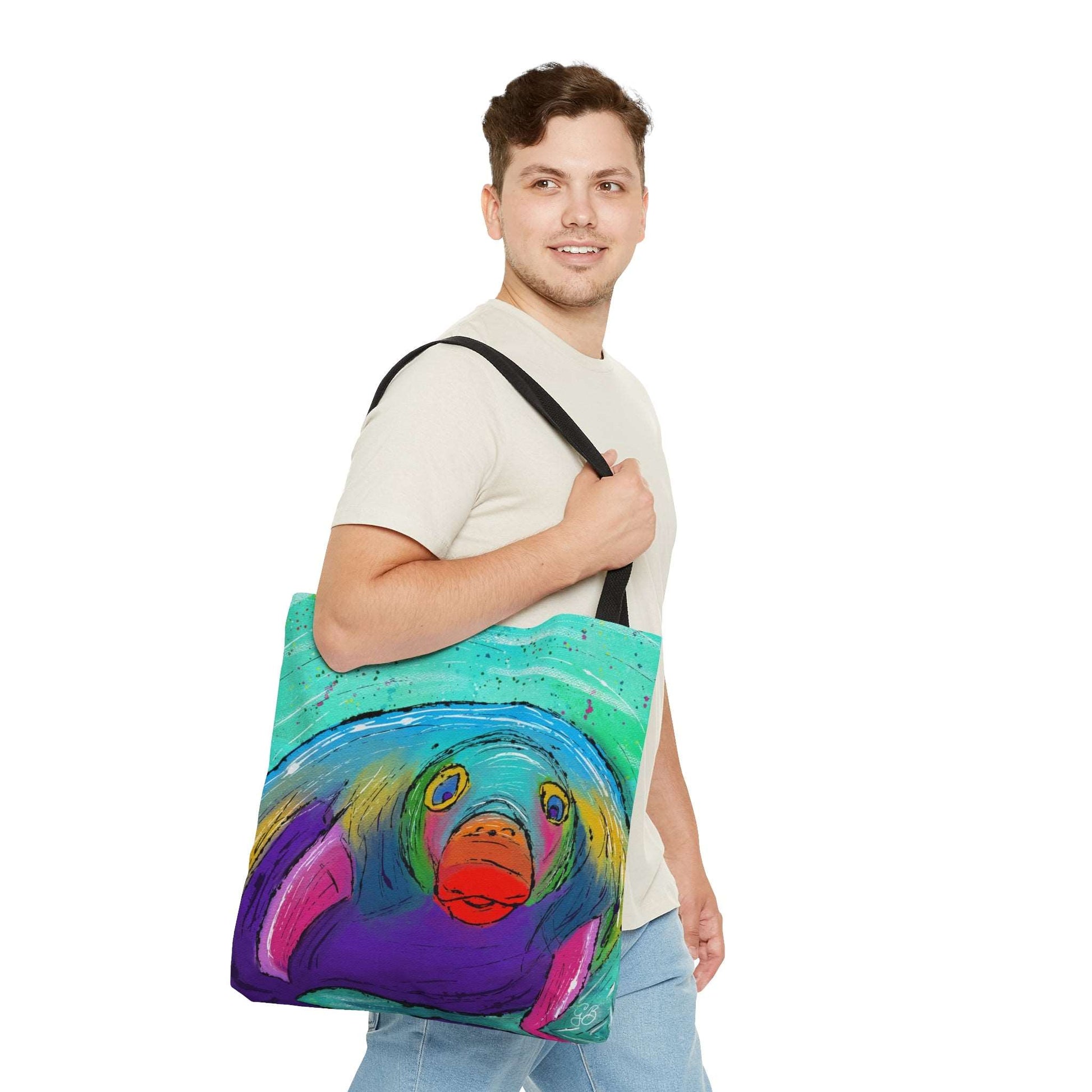 Manatee Tote Bag