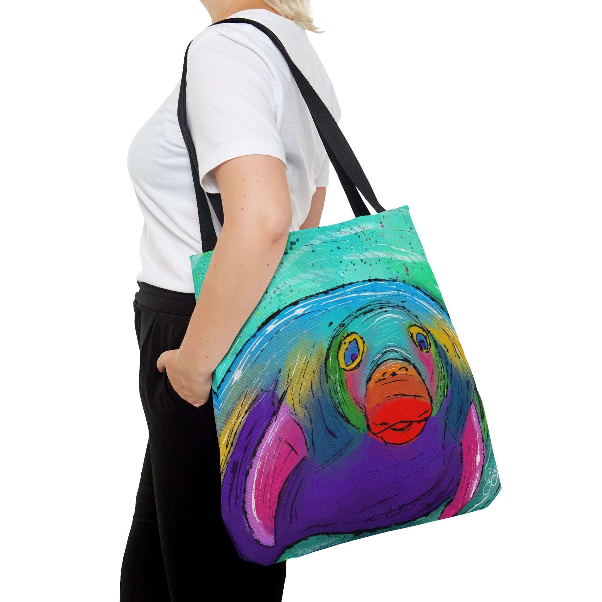 Manatee Tote Bag