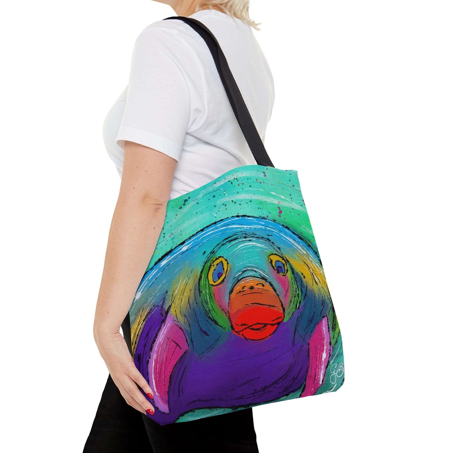 Manatee Tote Bag