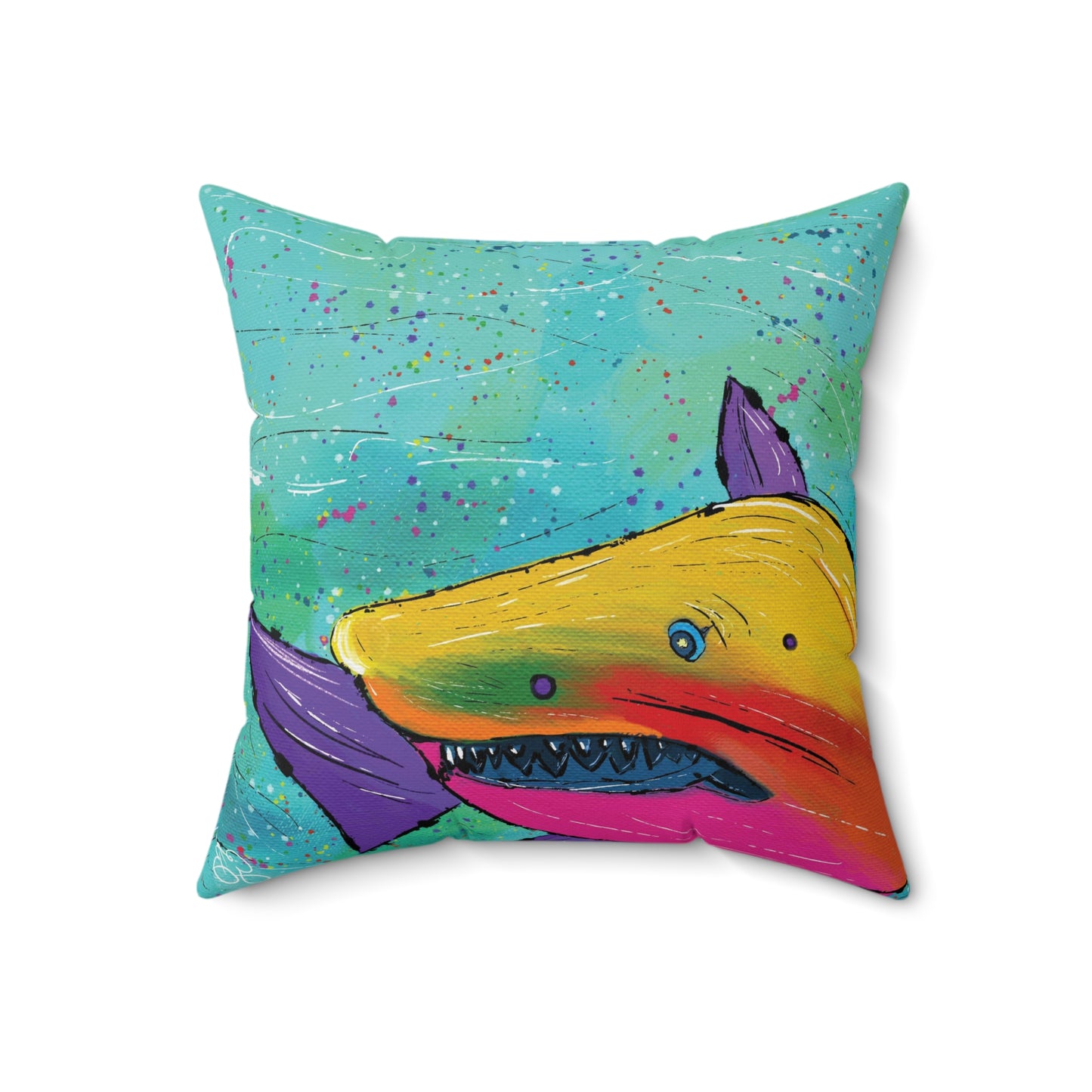 Shark Square Pillow